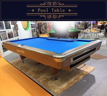 Load image into Gallery viewer, Natural Wooden Slate Star Pool Table