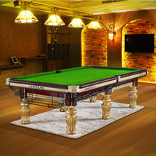 Load image into Gallery viewer, Wood slate snooker billiard table