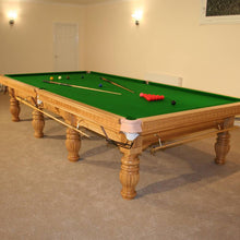 Load image into Gallery viewer, Leather Pocket Solid Wood  Tables