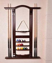 Load image into Gallery viewer, Billiard wall or stand cue rack