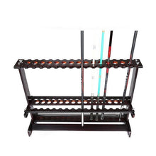 Load image into Gallery viewer, Billiard wall or stand cue rack