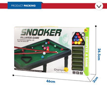 Load image into Gallery viewer, Plastic mini snooker table
