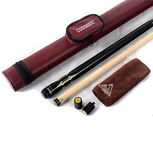 Load image into Gallery viewer, Center Joint Pool Cue Stick With Case