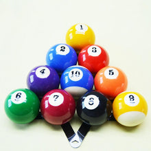 Load image into Gallery viewer, Billiards Rack Holder Sheet Pool Cue  Black For 8 9 Ball