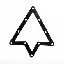 Load image into Gallery viewer, Billiards Rack Holder Sheet Pool Cue  Black For 8 9 Ball