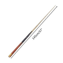 Load image into Gallery viewer, Pool Cue Billiard Stick Set With Cue Bags 145cm
